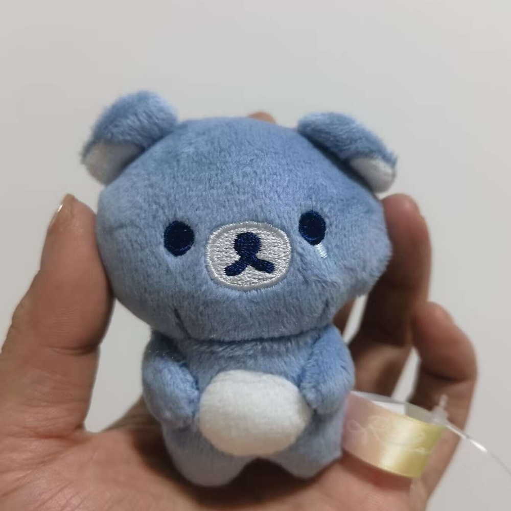Cute Blue Plush Bear Toy